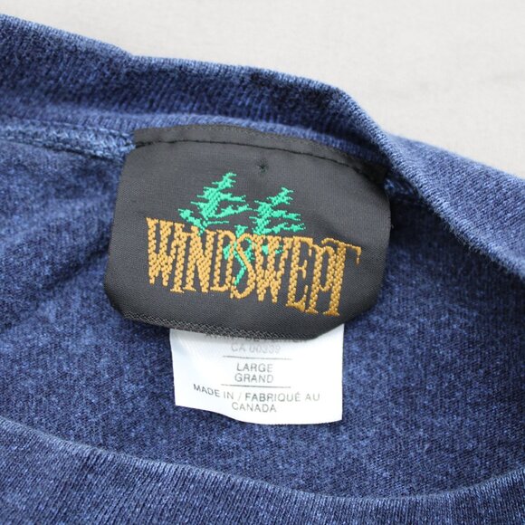 Winnipeg Blue Bombers Shirt (VTG) - Stone Wash 50th Anniversary - Men's Large - Picture 7 of 7